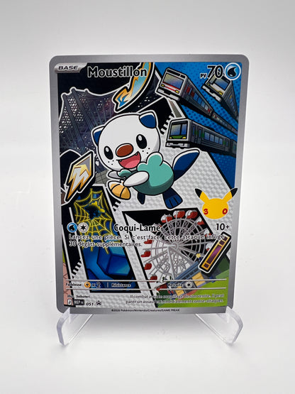 Moustillon 051 – AR ⭐ – Starter 30 ans – Near Mint – Carte Pokémon