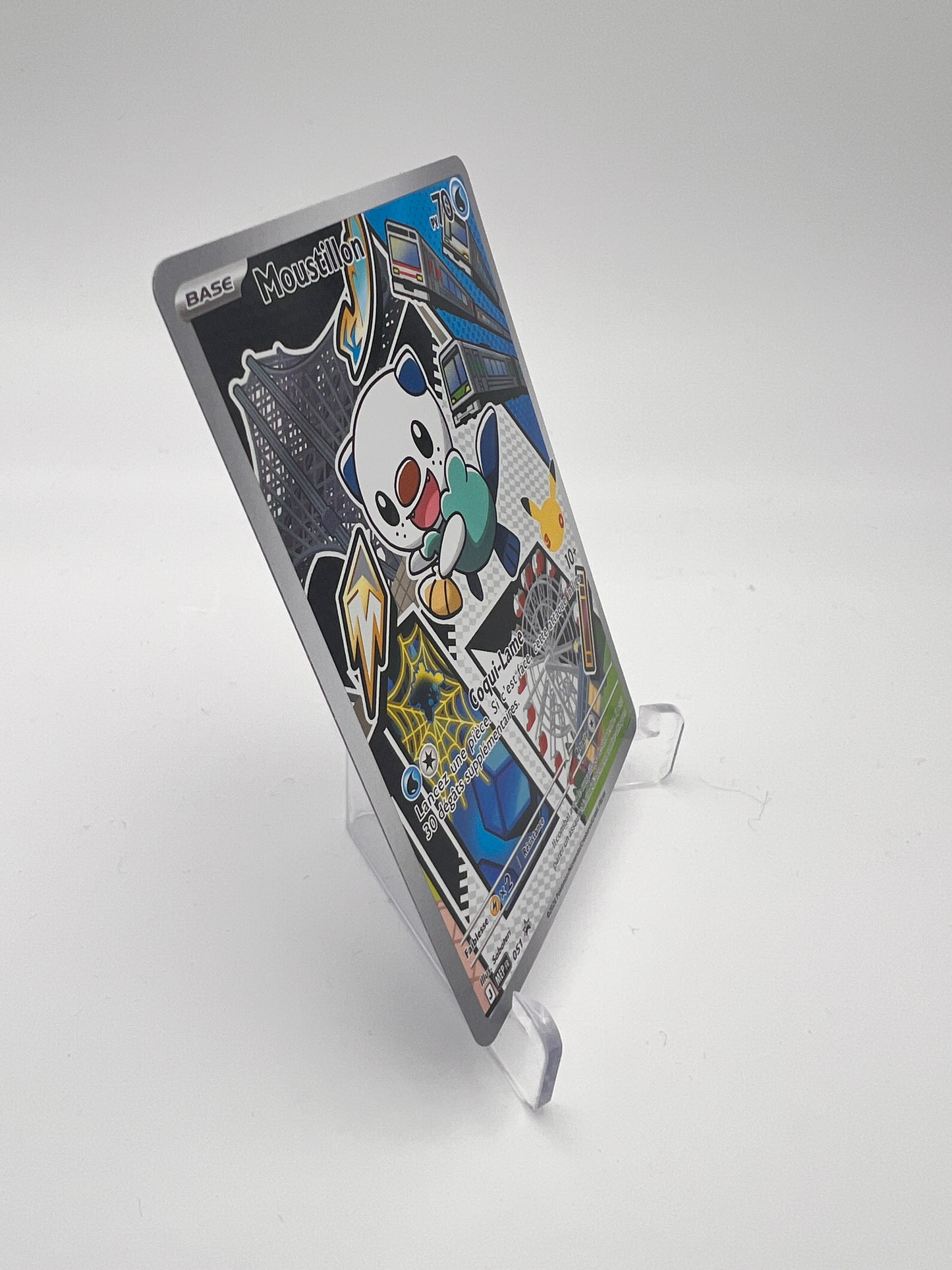 Moustillon 051 – AR ⭐ – Starter 30 ans – Near Mint – Carte Pokémon