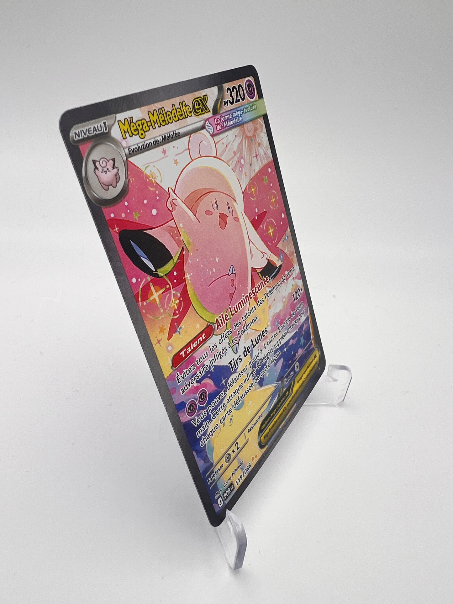 Méga-Mélodelfe ex 119 – Ultra Rare – Équilibre Parfait – Near Mint