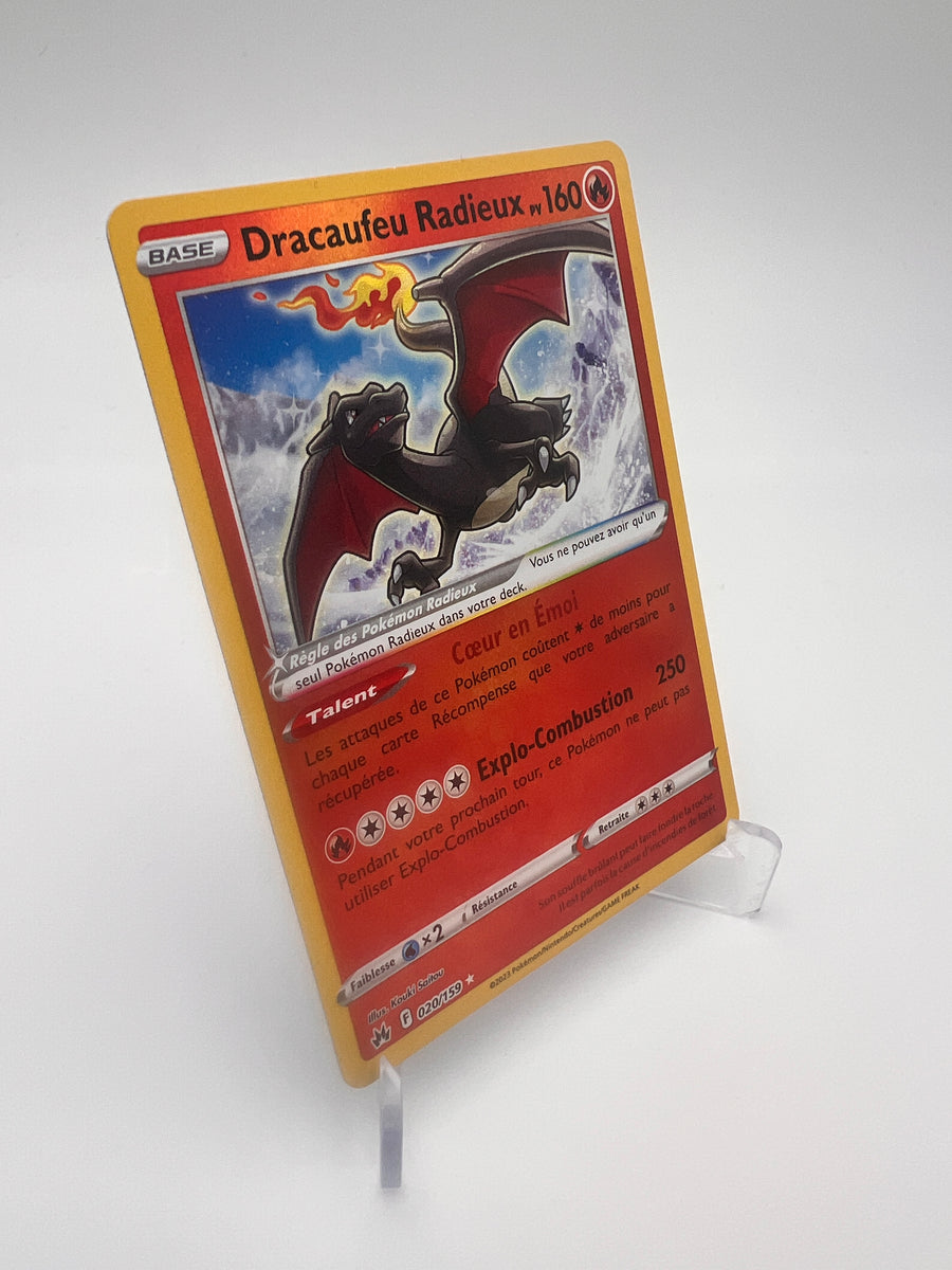 Dracaufeu Radieux 020/159 – Pokémon Radieux – Zénith Suprême – Near Mint – Carte Pokémon