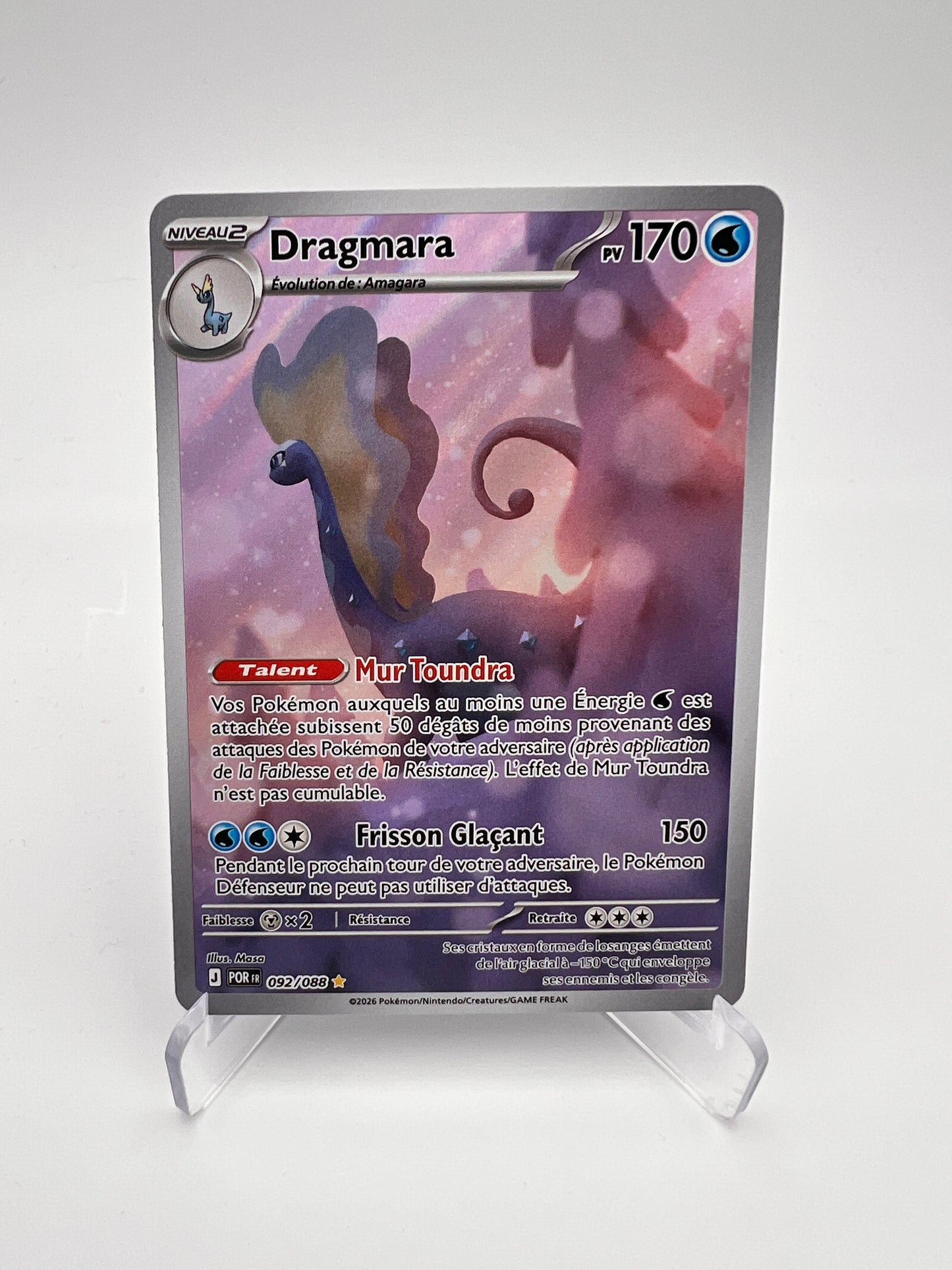 Dragmara 092/088 – Illustration Rare – Équilibre Parfait – Near Mint – Carte Pokémon