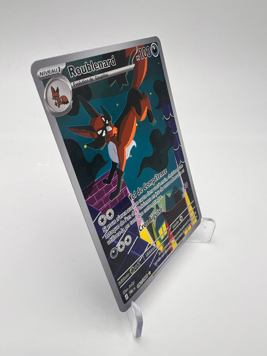 Roublenard 092/084 – Illustration Rare – Nuit Noire (PBL) – Near Mint – Carte Pokémon