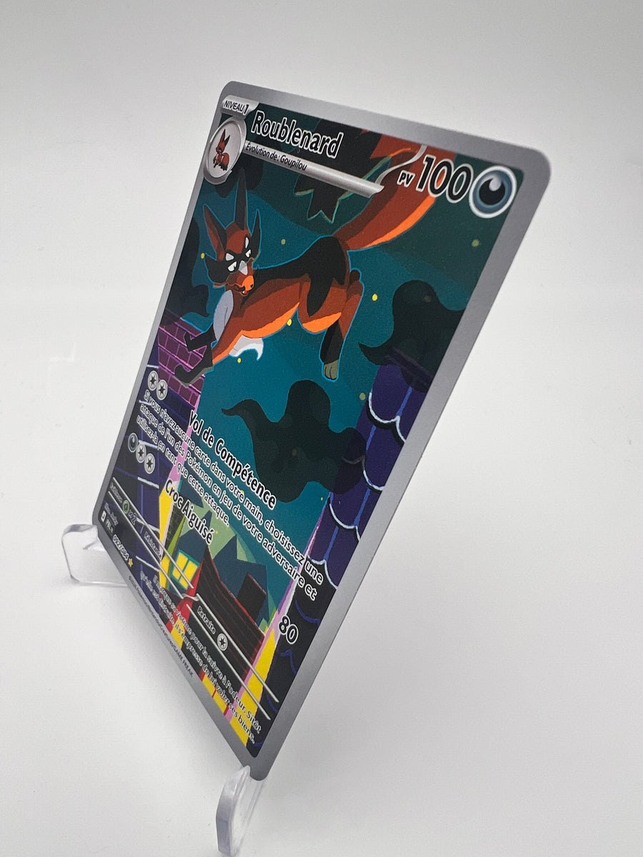 Roublenard 092/084 – Illustration Rare – Nuit Noire (PBL) – Near Mint – Carte Pokémon