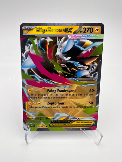 Méga-Zeraora ex 027/084 – Double Rare – Nuit Noire (PBL) – Near Mint – Carte Pokémon