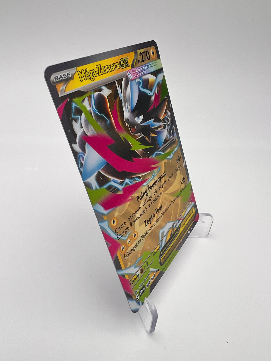 Méga-Zeraora ex 027/084 – Double Rare – Nuit Noire (PBL) – Near Mint – Carte Pokémon