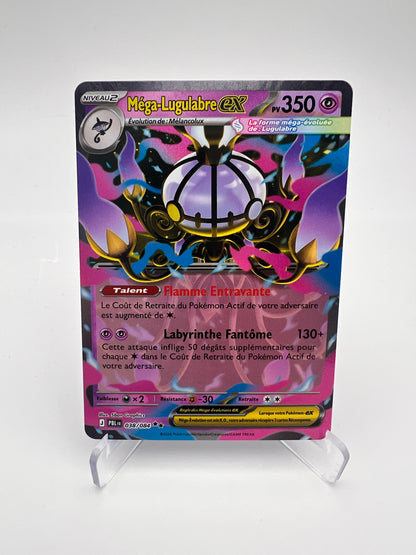 Méga-Lugulabre ex 038/084 – Double Rare – Nuit Noire (PBL) – Near Mint – Carte Pokémon