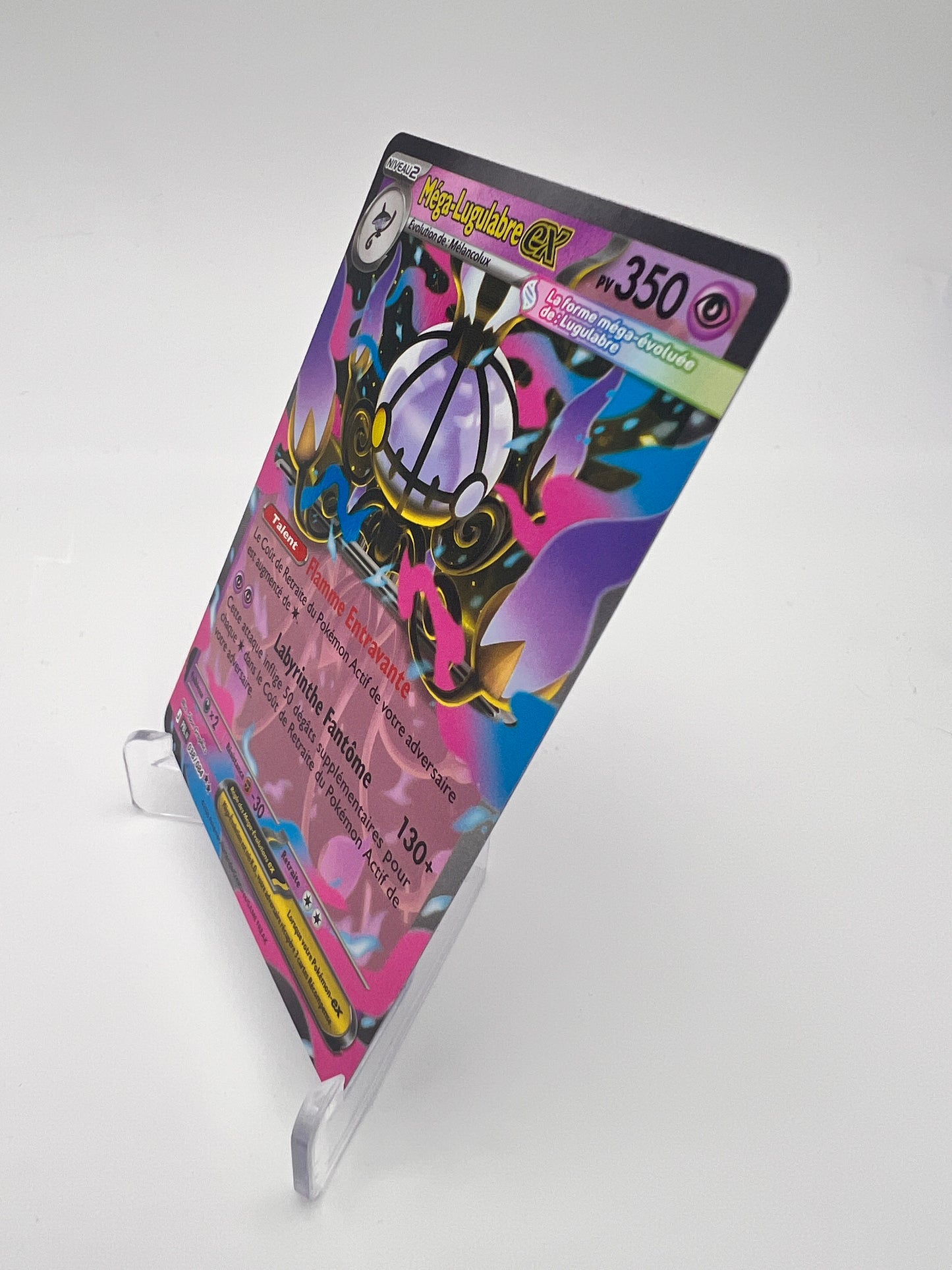 Méga-Lugulabre ex 038/084 – Double Rare – Nuit Noire (PBL) – Near Mint – Carte Pokémon