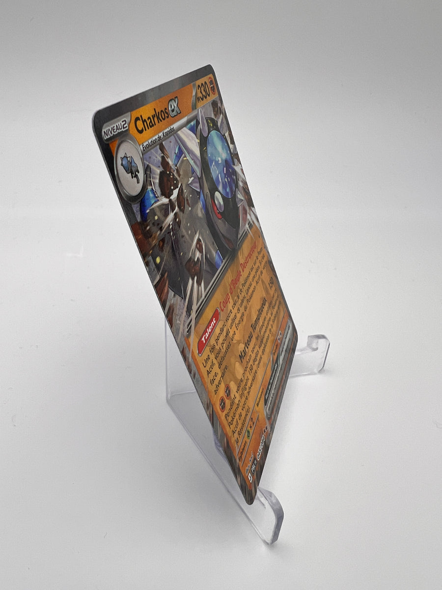Charkos ex 045/084 – Double Rare – Nuit Noire (PBL) – Near Mint – Carte Pokémon