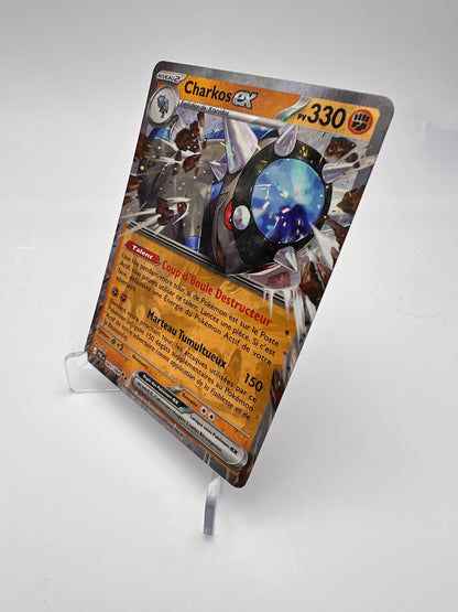 Charkos ex 045/084 – Double Rare – Nuit Noire (PBL) – Near Mint – Carte Pokémon