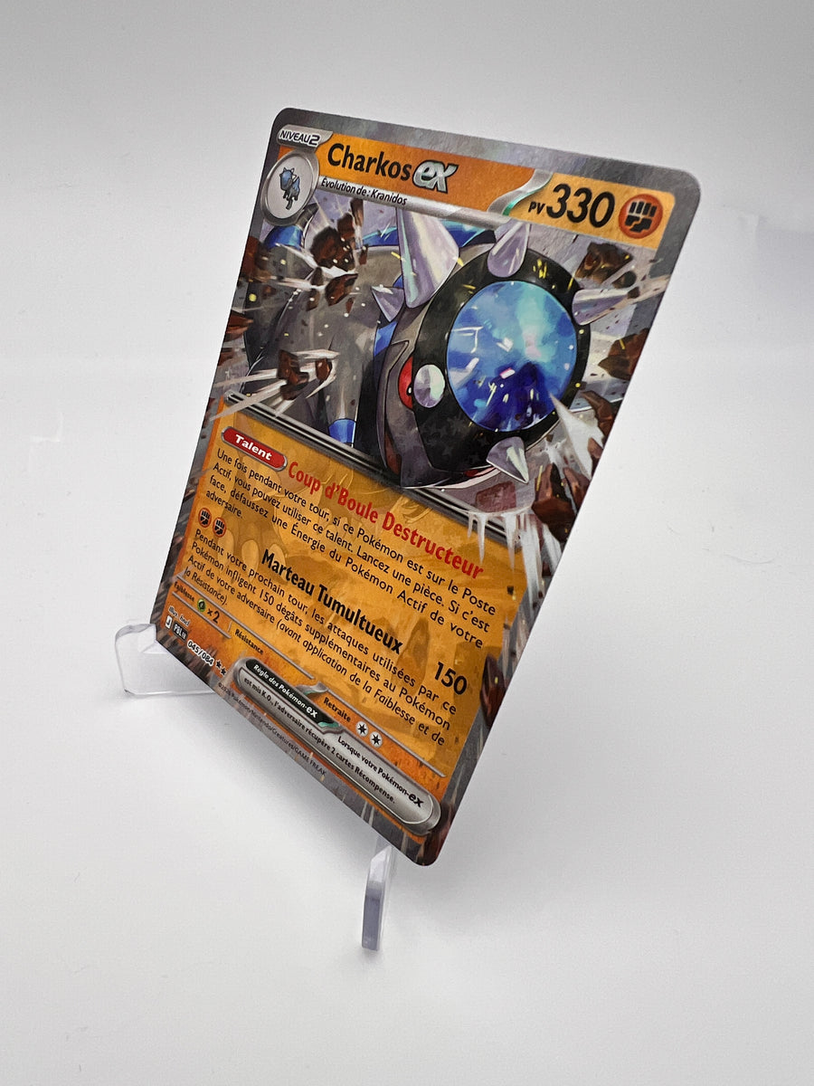 Charkos ex 045/084 – Double Rare – Nuit Noire (PBL) – Near Mint – Carte Pokémon