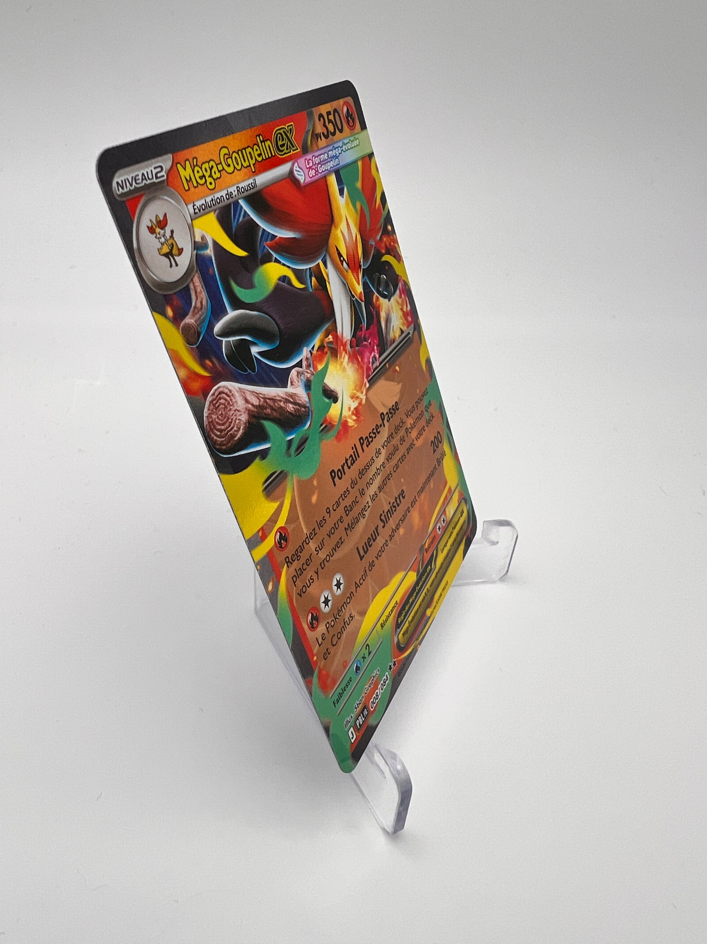 Méga-Goupelin ex 008/084 – Méga-Évolution ex – Nuit Noire (PBL) – Near Mint – Carte Pokémon