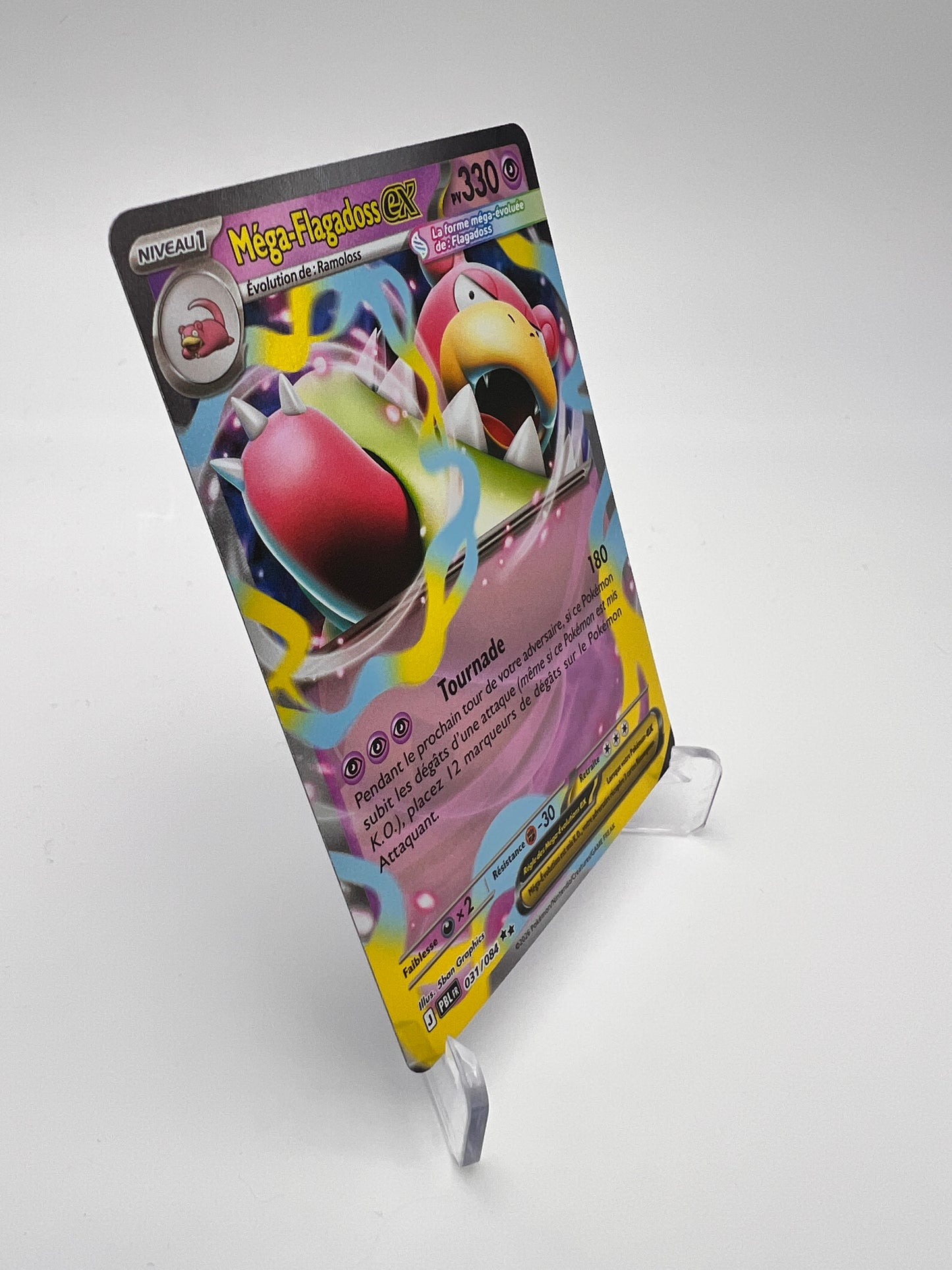 Méga-Flagadoss ex 031/084 – Méga-Évolution ex – Nuit Noire (PBL) – Near Mint – Carte Pokémon