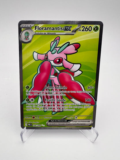Floramantis ex 096/084 – Double Rare – Nuit Noire (PBL) – Near Mint – Carte Pokémon
