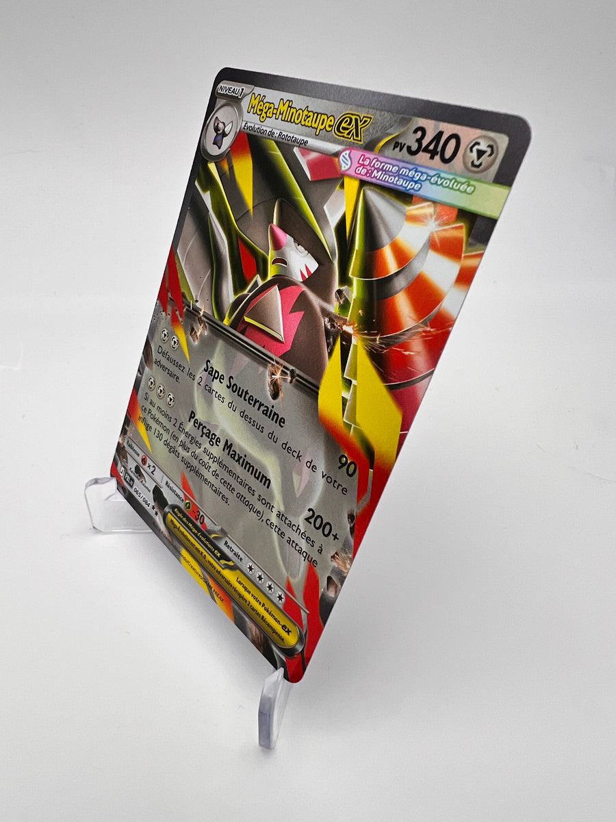 Méga-Minotaupe ex 065/084 – Ultra Rare – Nuit Noire (PBL) – Near Mint – Carte Pokémon