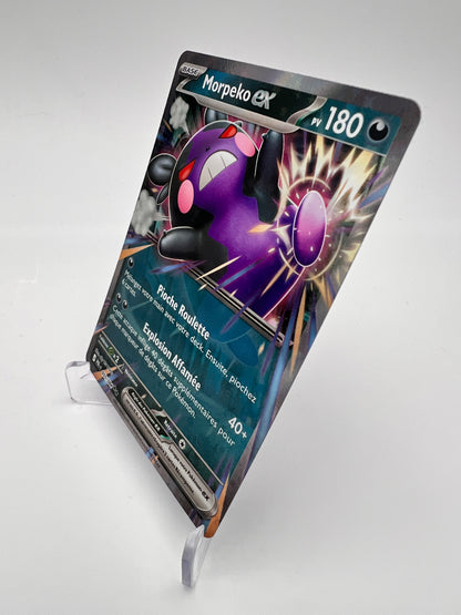 Morpeko ex 055/084 – Double Rare – Nuit Noire (PBL) – Near Mint – Carte Pokémon