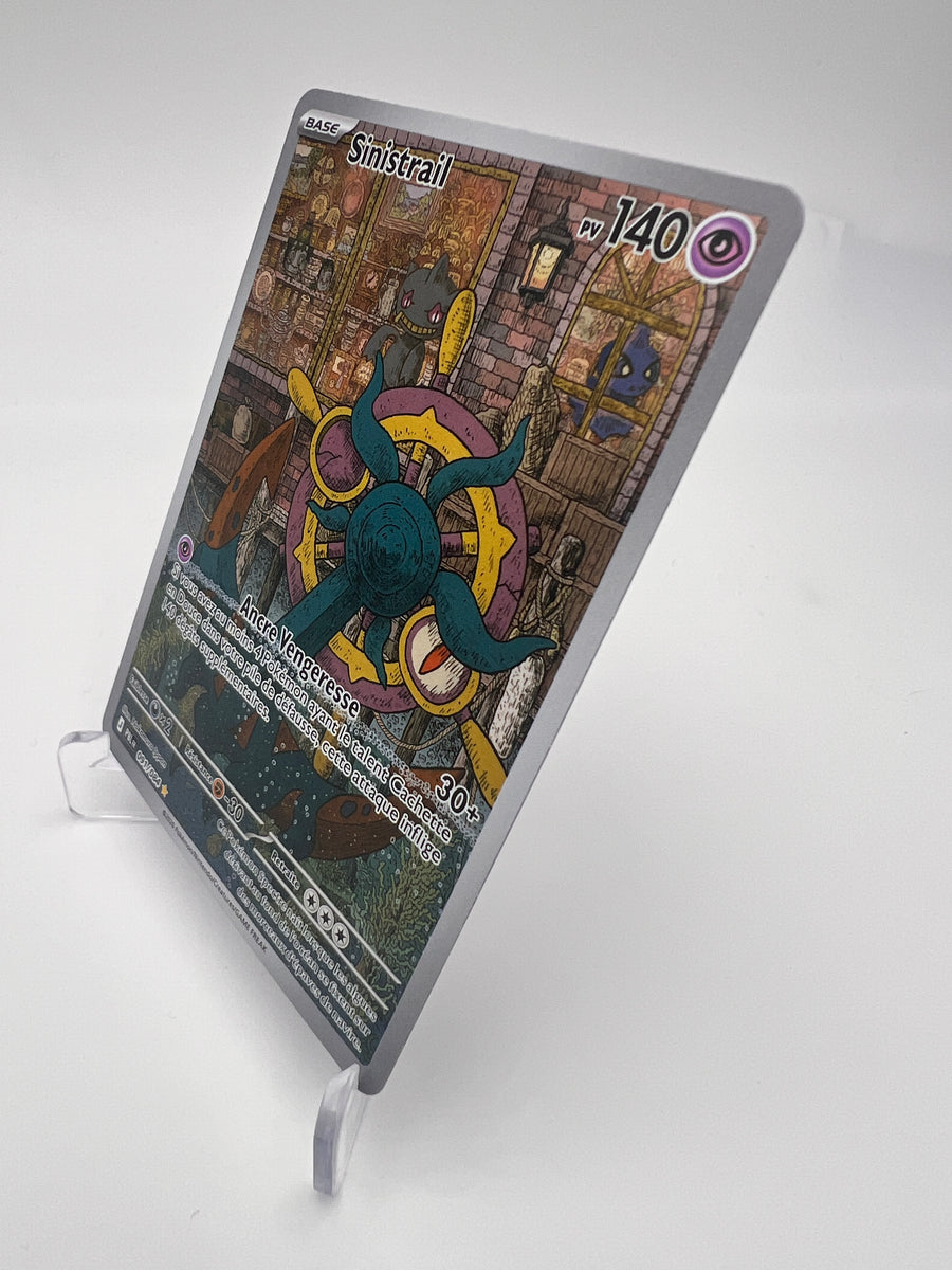 Sinistrail 091/084 – Illustration Rare – Nuit Noire – Near Mint – Carte Pokémon