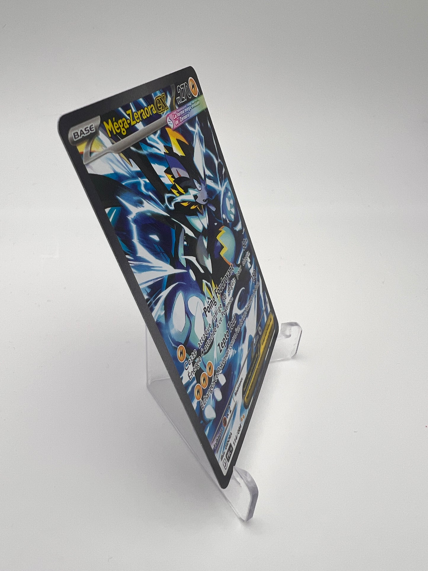 Méga-Zeraora ex 114/084 – Alternative Rare – Nuit Noire – Near Mint – Carte Pokémon