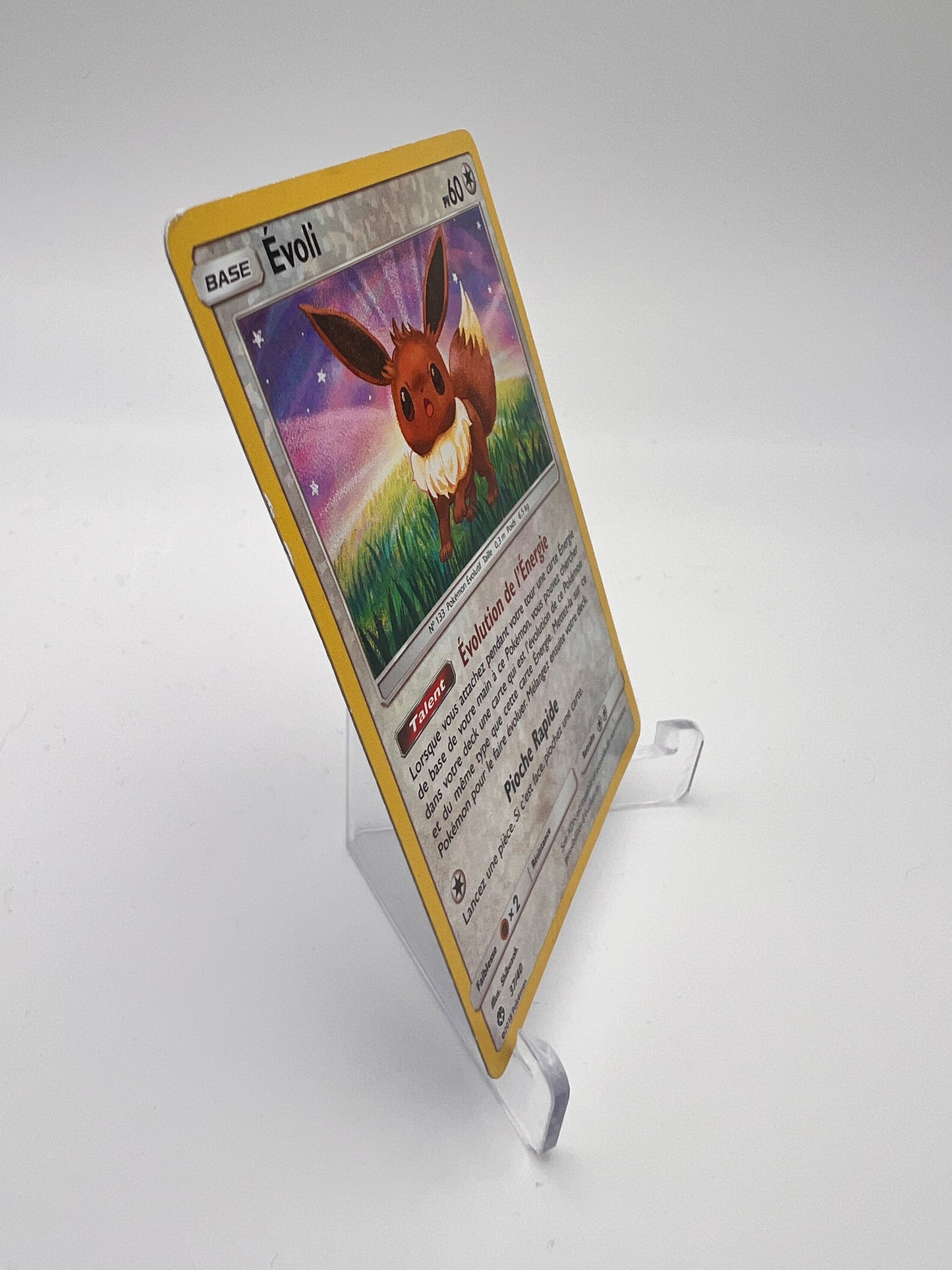 Évoli 37/40 – Reverse – McDonald's Collection 2018 – Near Mint – Carte Pokémon