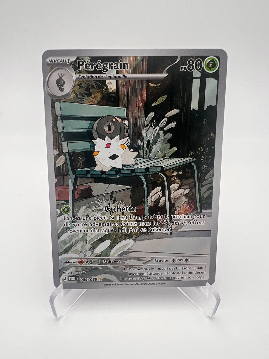 Pérégrain 089/088 – Illustration Rare – Équilibre Parfait – Near Mint – Carte Pokémon
