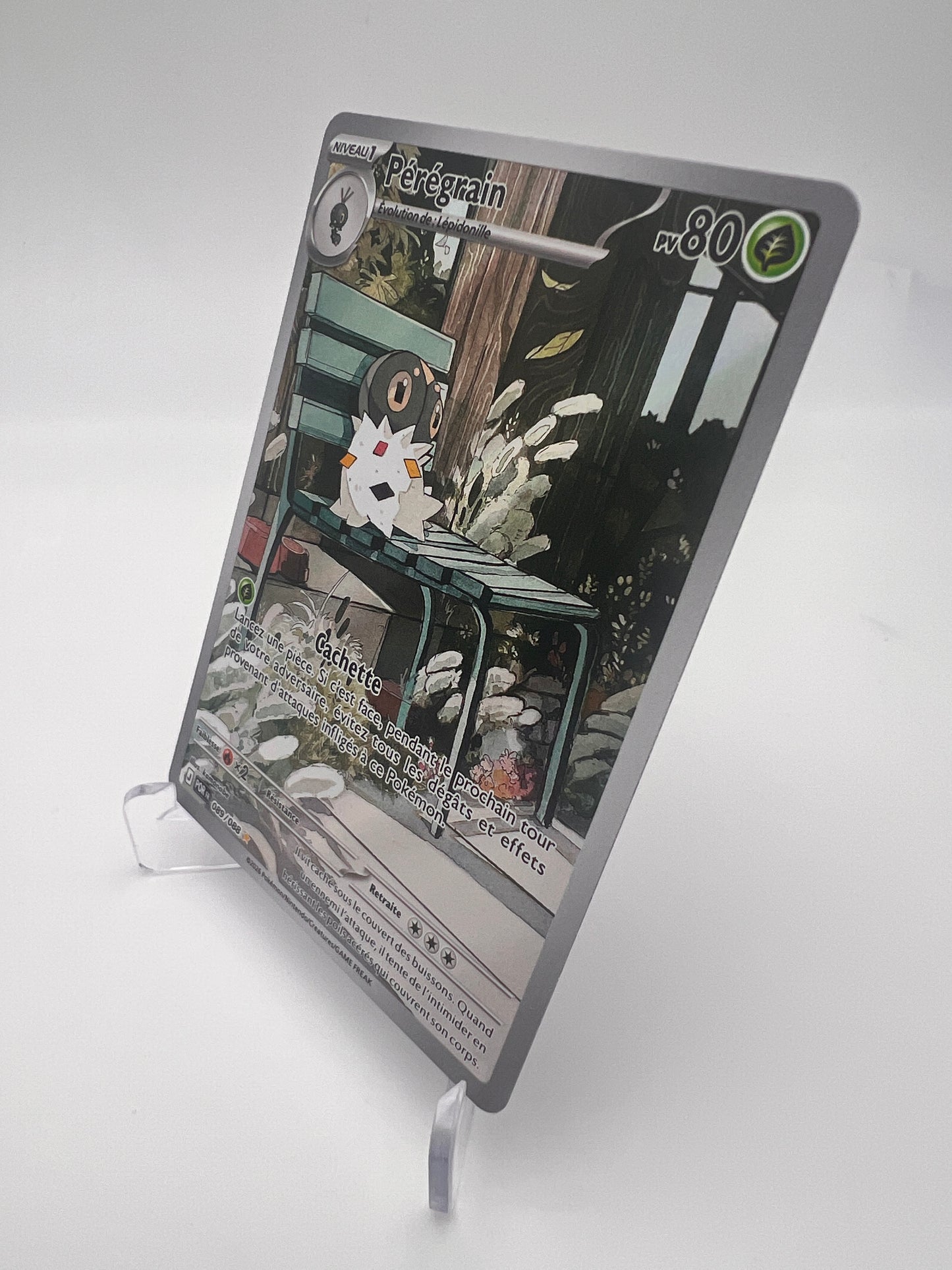 Pérégrain 089/088 – Illustration Rare – Équilibre Parfait – Near Mint – Carte Pokémon