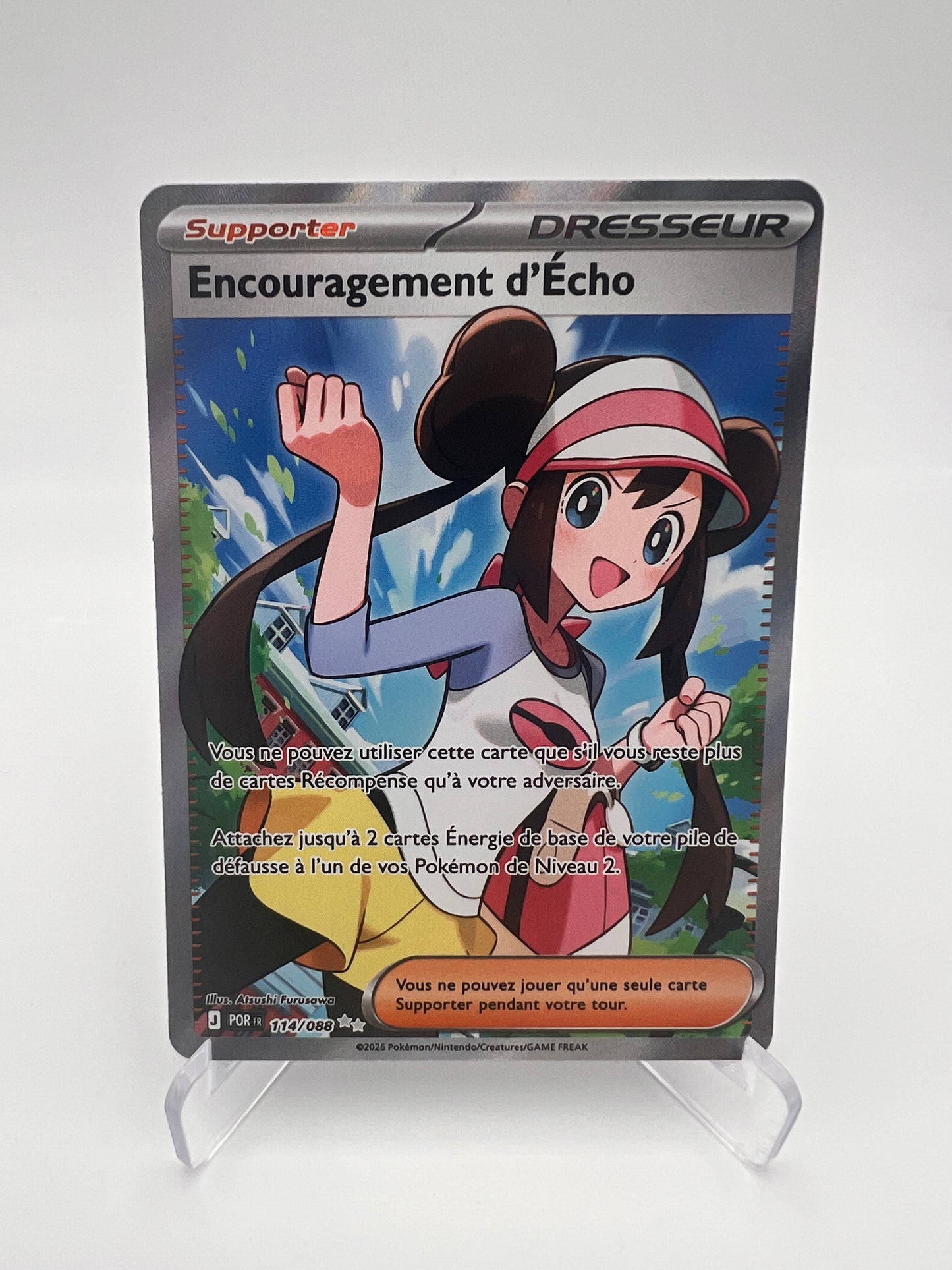 Encouragement d'Écho 114/088 – Ultra Rare – Équilibre Parfait – Near Mint – Carte Pokémon