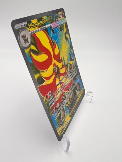 Méga-Némélios ex 099/086 – Illustration Rare – Chaos Ascendant – Near Mint – Carte Pokémon
