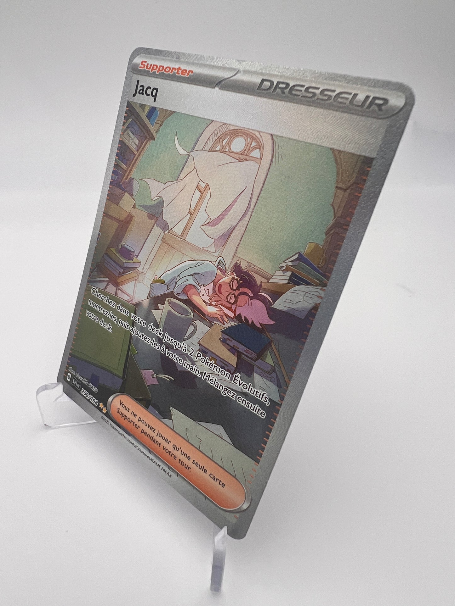 Jacq 250/198 – Illustration Spéciale Rare – Faille Paradoxe – Near Mint – Carte Pokémon