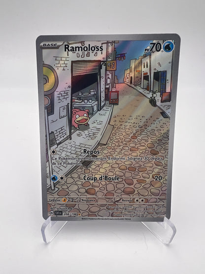 Ramoloss 204/198 – Illustration Rare – Écarlate et Violet – Near Mint – Carte Pokémon