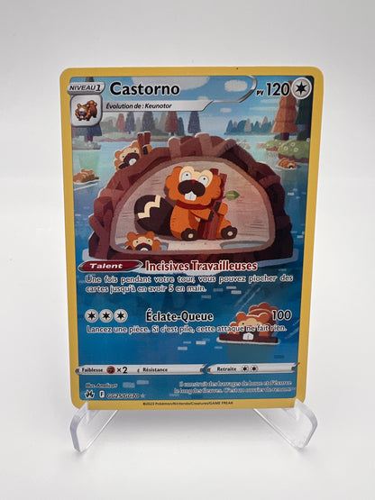 Castorno GG25/GG70 – Galarian Gallery – Zénith Suprême – Near Mint – Carte Pokémon