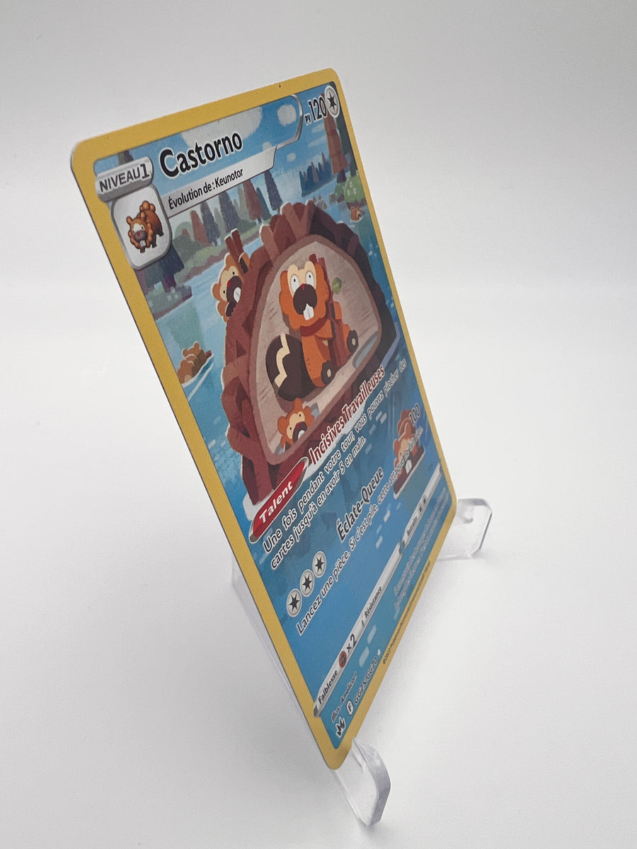 Castorno GG25/GG70 – Galarian Gallery – Zénith Suprême – Near Mint – Carte Pokémon