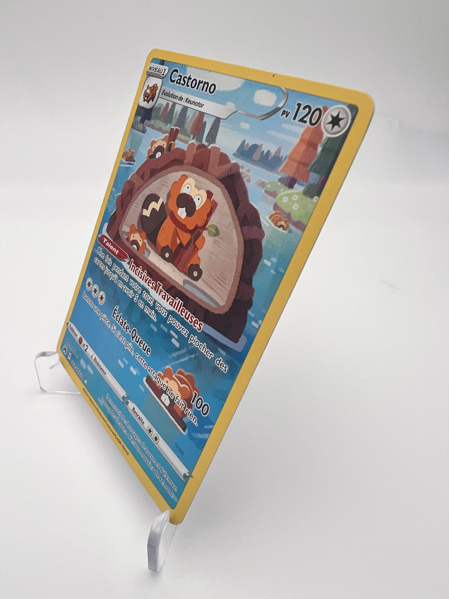 Castorno GG25/GG70 – Galarian Gallery – Zénith Suprême – Near Mint – Carte Pokémon