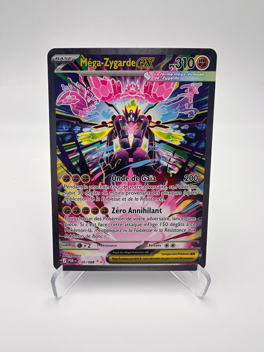 Méga-Zygarde ex 120/088 SAR – Équilibre Parfait – FR – Near Mint – Carte Pokémon