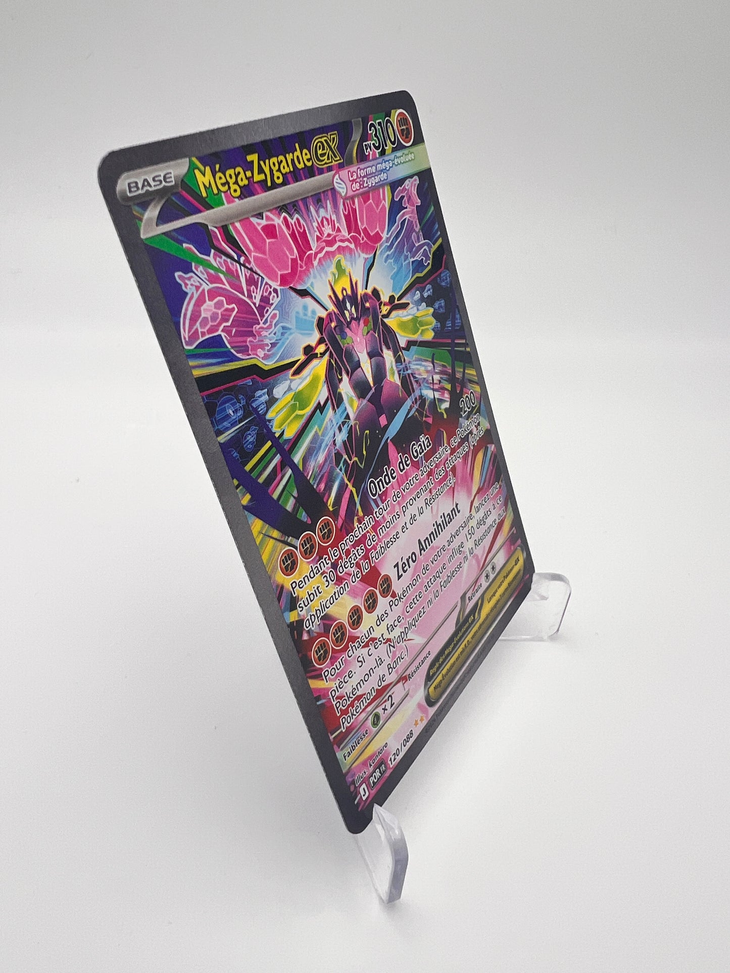 Méga-Zygarde ex 120/088 SAR – Équilibre Parfait – FR – Near Mint – Carte Pokémon