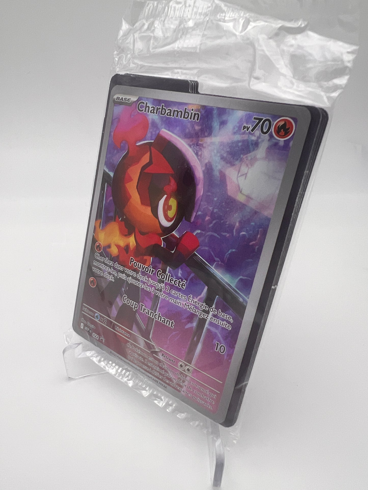 Charbambin 022/MEP – Promo Black Star Méga-Évolution – Scellée – Carte Pokémon