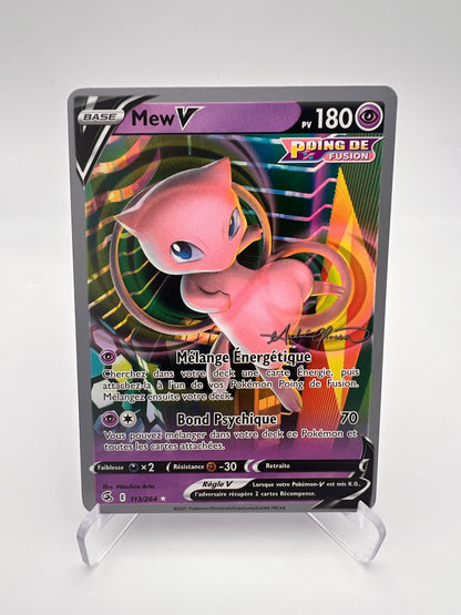 Mew V 113/264 – World Championships 2022 – Poing de Fusion – FR – Near Mint