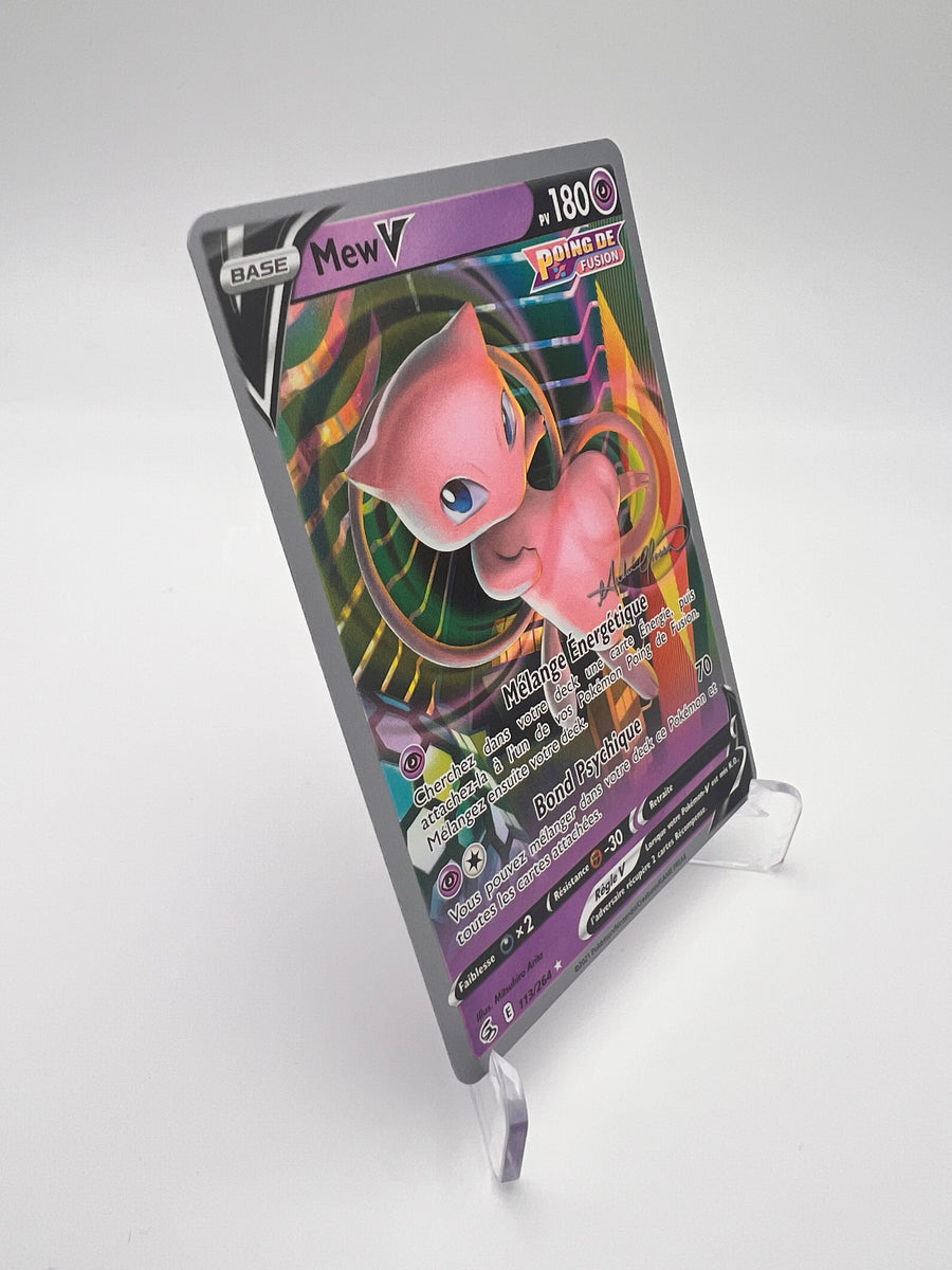 Mew V 113/264 – World Championships 2022 – Poing de Fusion – FR – Near Mint