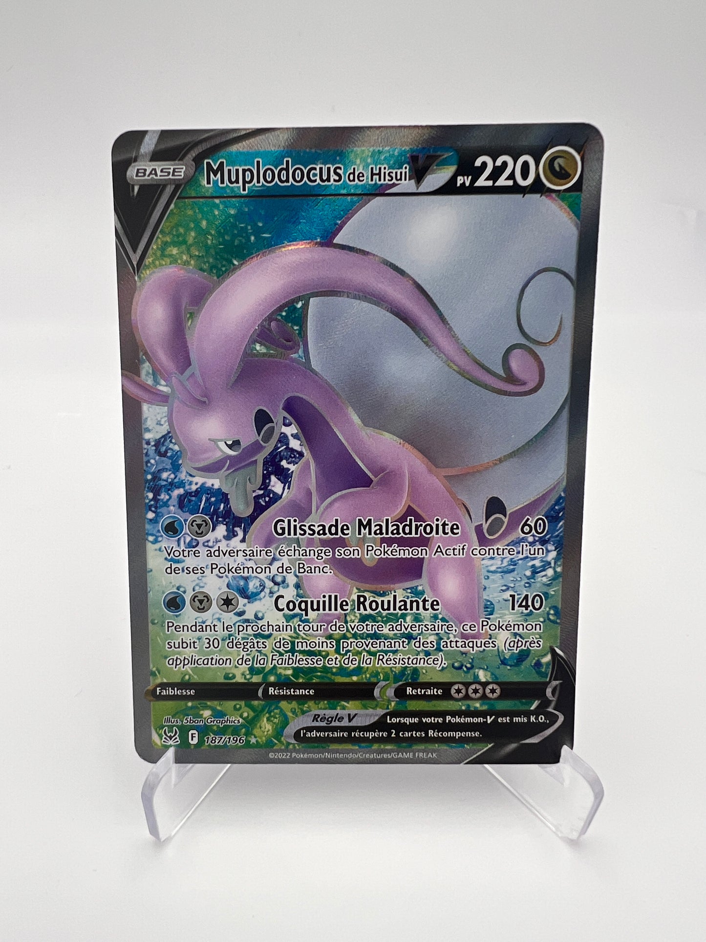 Muplodocus de Hisui V 187/196 – Origine Perdue – FR – Near Mint