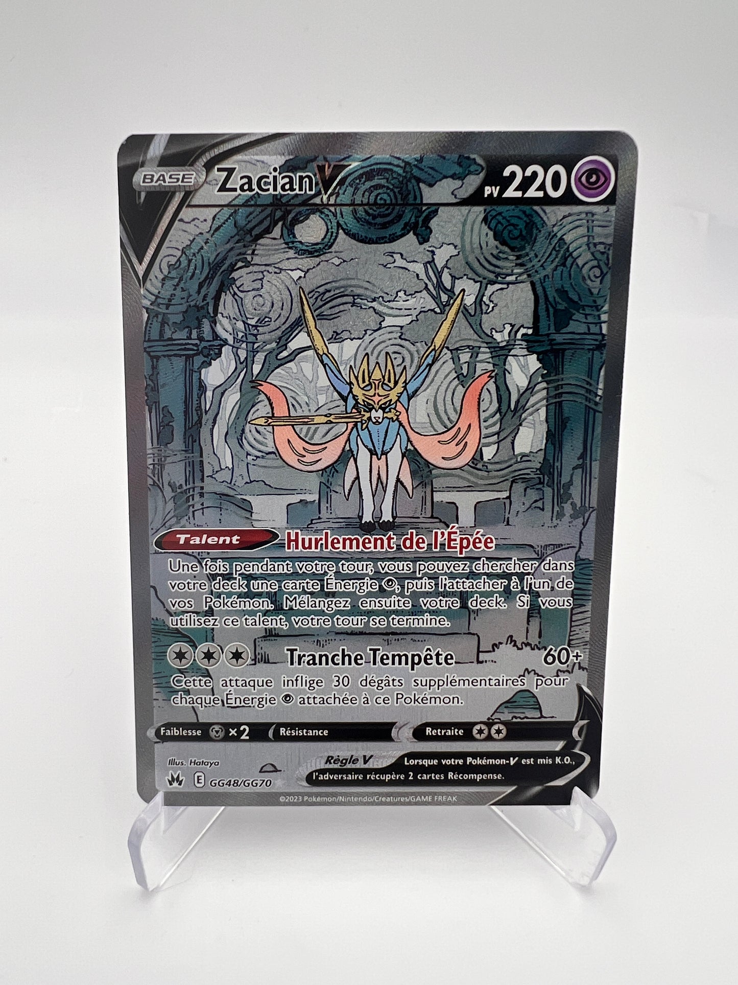 Zacian V GG48/GG70 – Zénith Suprême – FR – Très Bon État