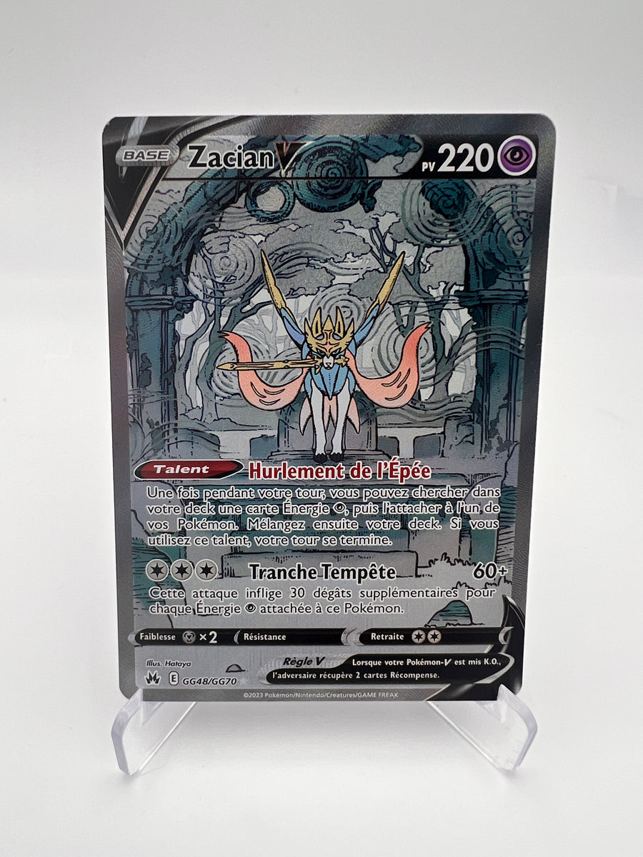 Zacian V GG48/GG70 – Zénith Suprême – FR – Très Bon État