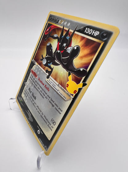 Greninja Gold Star SWSH144 – Promo Célébrations 25 Ans – EN – Near Mint