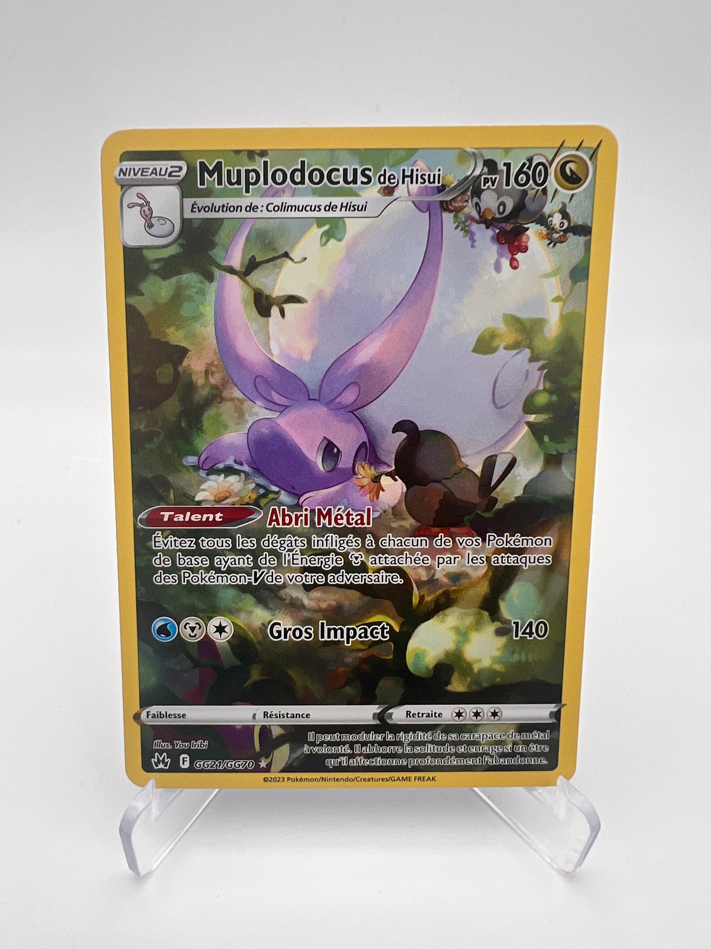 Muplodocus de Hisui GG21/GG70 – Zénith Suprême – FR – Near Mint – Galarian Gallery