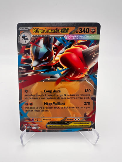 Méga-Lucario ex 012 – Méga-Évolution – FR – Near Mint