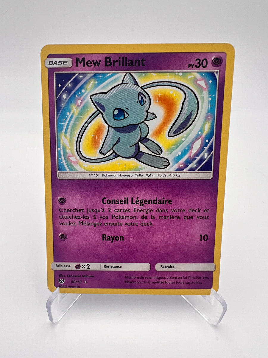 Mew Brillant 40/73 – Carte Pokémon Promo