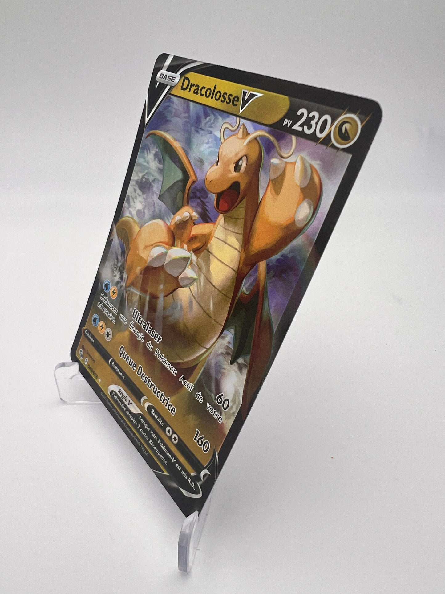 Dracolosse V 049/078 – Pokémon GO – FR – Near Mint