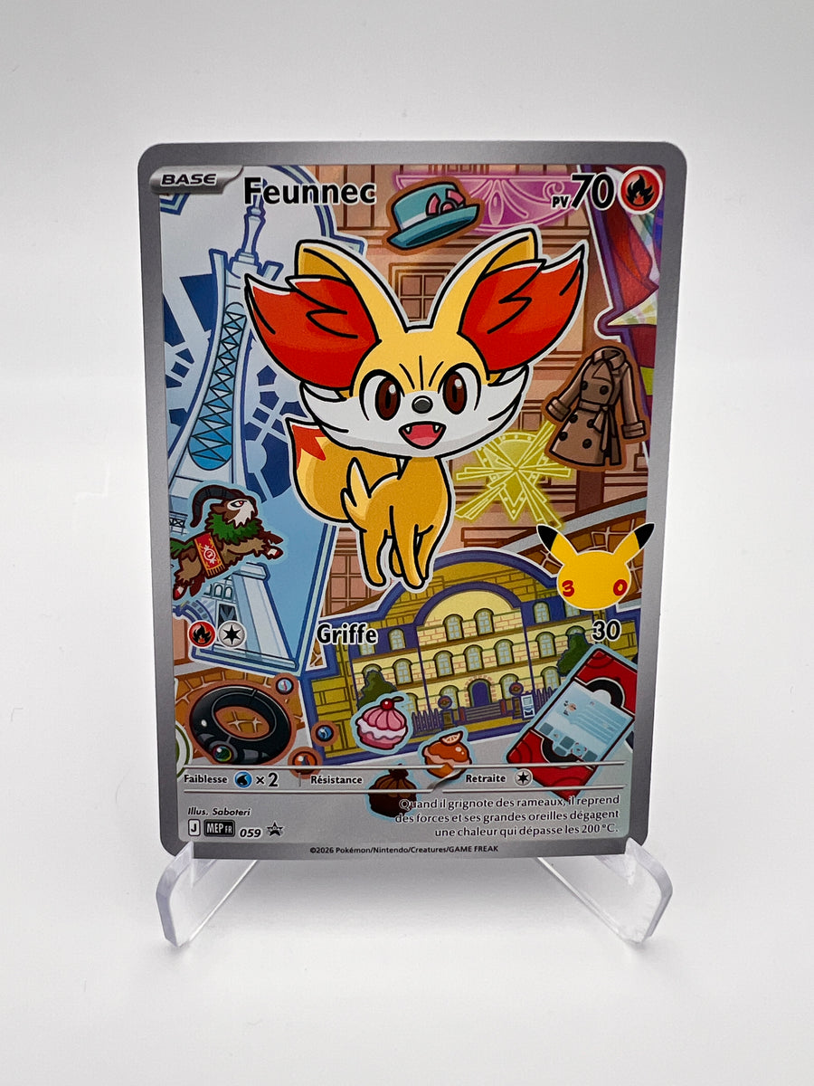 Feunnec 059 – AR ⭐ – Promo Starter 30 ans Pokémon – FR – Near Mint