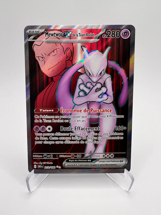 Mewtwo ex de la Team Rocket 213/182