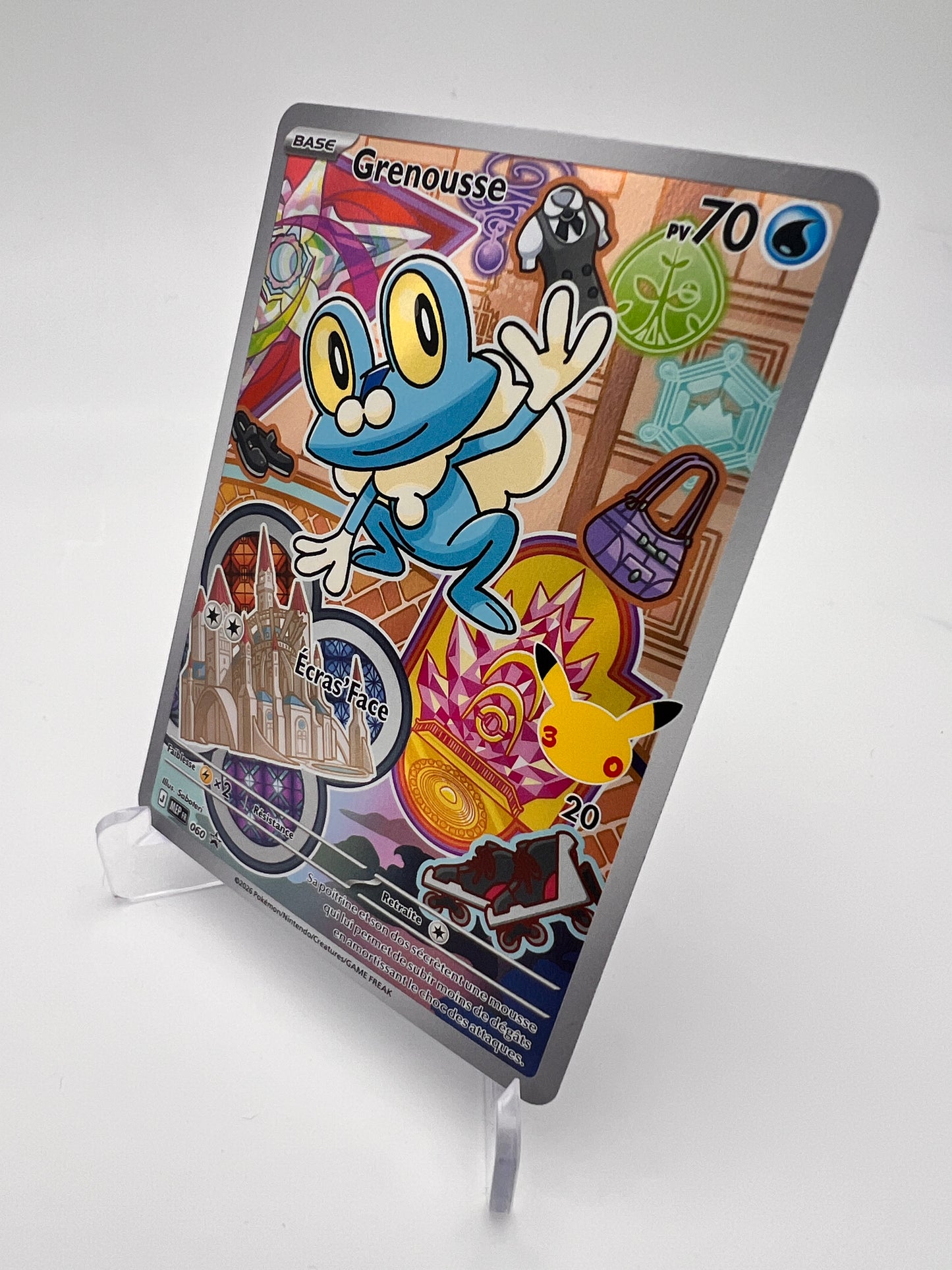 Grenousse 060 – AR ⭐ – Promo Starter 30 ans Pokémon – FR – Near Mint