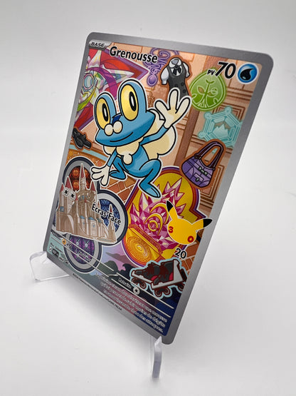 Grenousse 060 – AR ⭐ – Promo Starter 30 ans Pokémon – FR – Near Mint