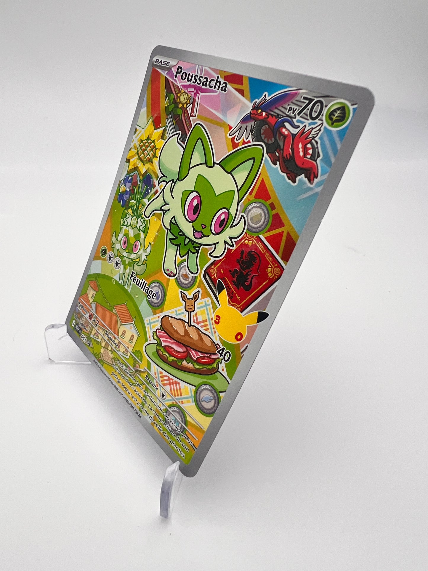 Poussacha 061 – AR ⭐ – Promo Starter 30 ans Pokémon – FR – Near Mint