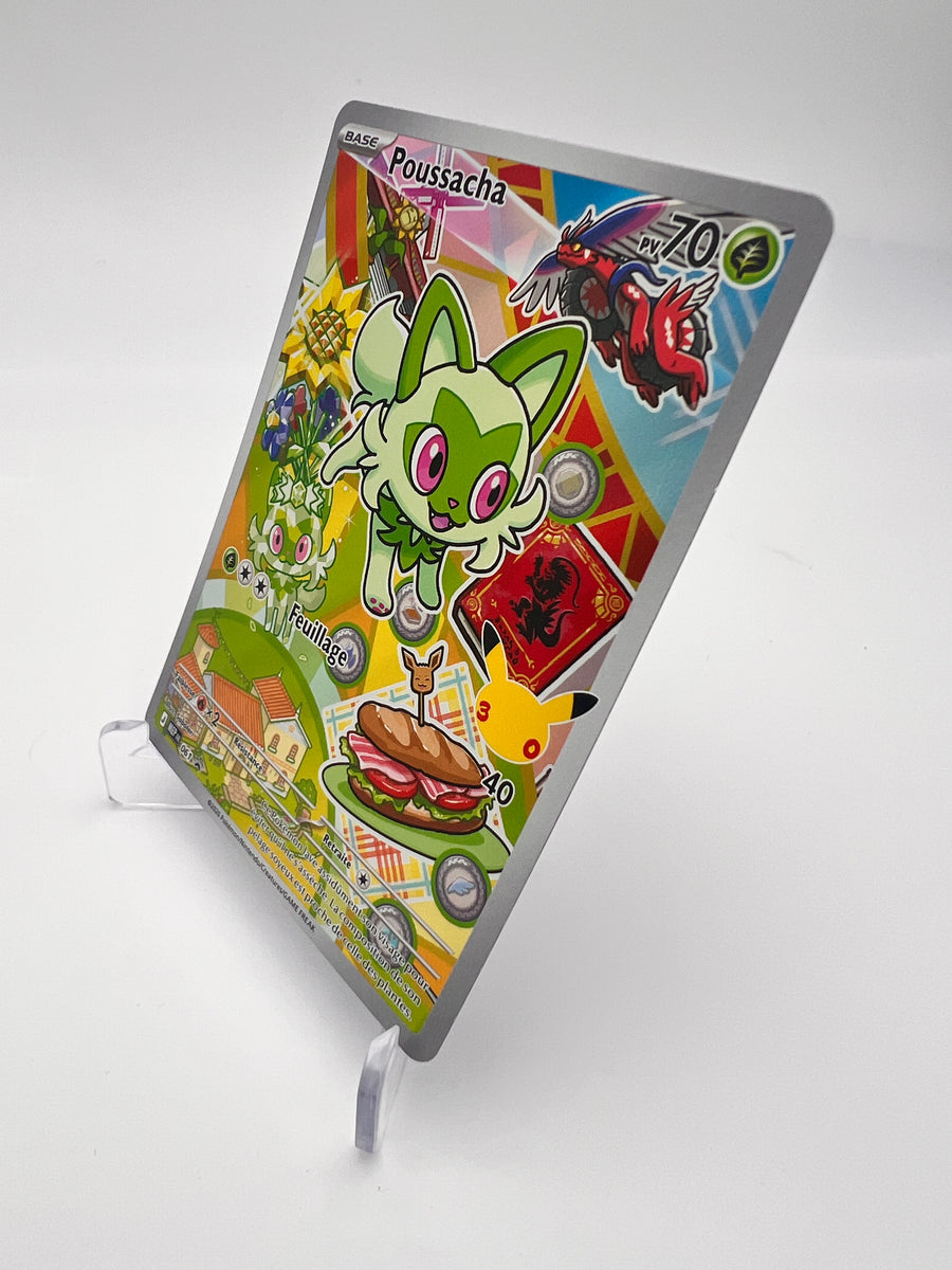 Poussacha 061 – AR ⭐ – Promo Starter 30 ans Pokémon – FR – Near Mint